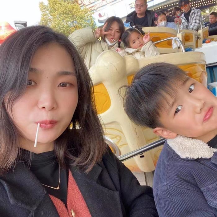 在芜湖一起旅行的照片，图片由受访者提供