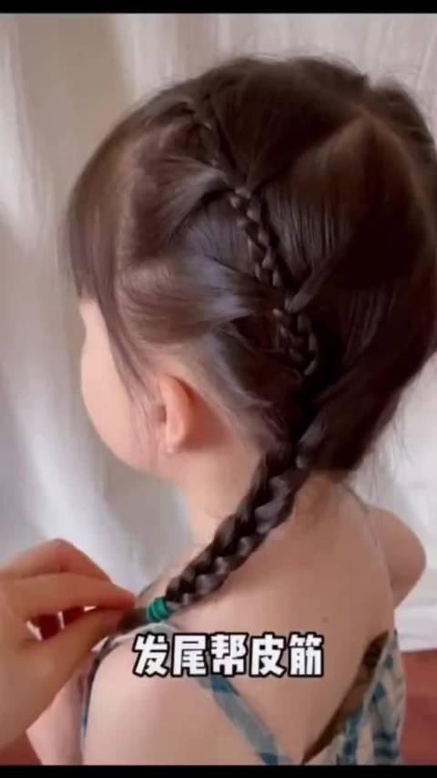 3岁女宝发型图片