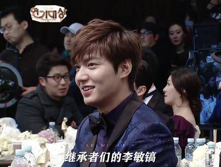 李敏镐在2013年sbs演技大赏上真的是杀疯了