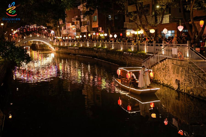 灯如昼人如织东莞道滘元宵花月夜再现元夕浪漫