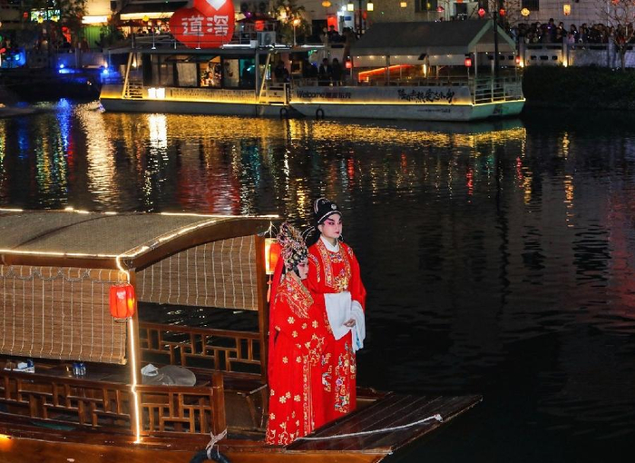 灯如昼人如织东莞道滘元宵花月夜再现元夕浪漫