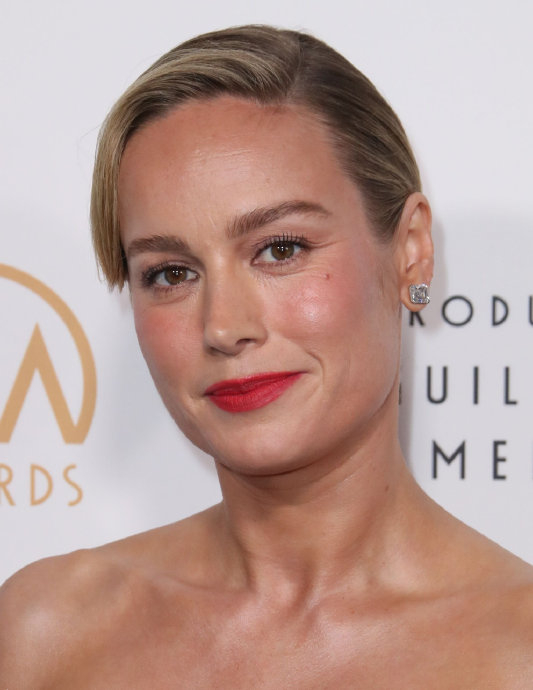 布丽·拉尔森亮相2024年第35届美国制片人工会奖_新浪新闻