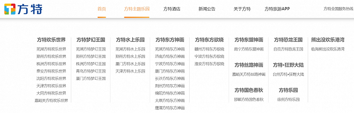 图片来源：华强方特官网截图