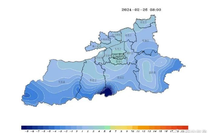 自上一轮雨雪天气过后,近期我市气温逐步回升,虽然最低气温还在0
