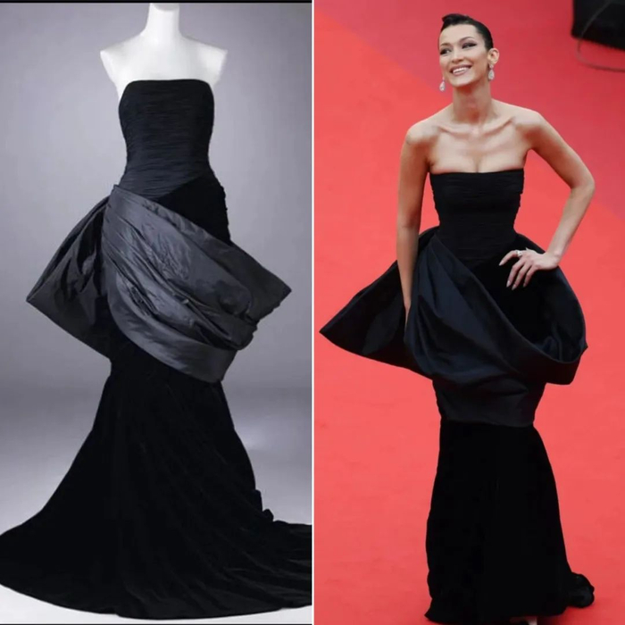 ▼赞达亚也有很多出圈造型穿的是古董礼服——说起来,law就是通过淘