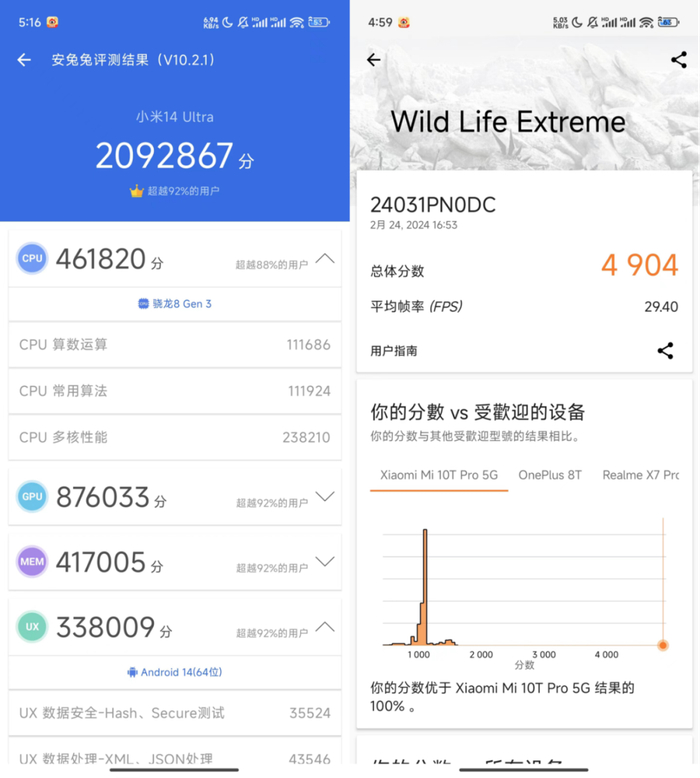 小米14ultra首发评测引领移动影像全面ultra的超大杯