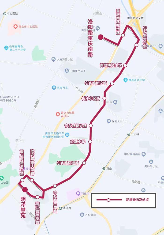 青岛678路公交车路线图图片