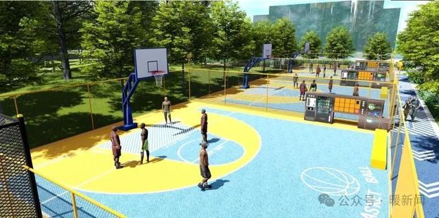 新增篮球场足球场室内羽毛球场儿童娱乐区东胜这个公园启动改扩建