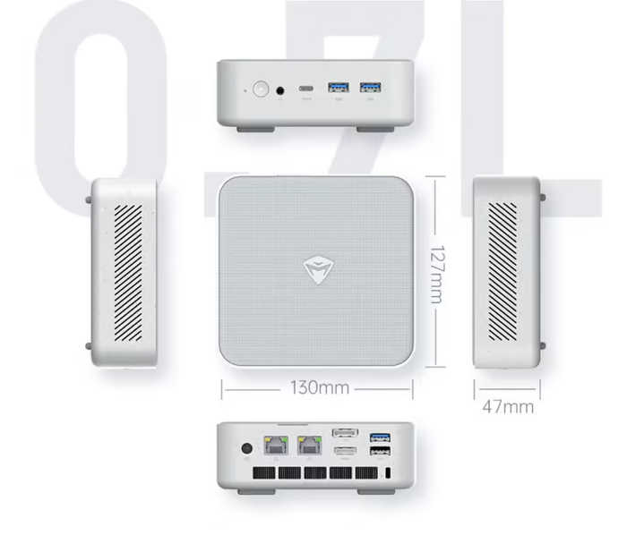 机械师amdr97940h创物者miniⅡ主机降价16g1tb版3099元