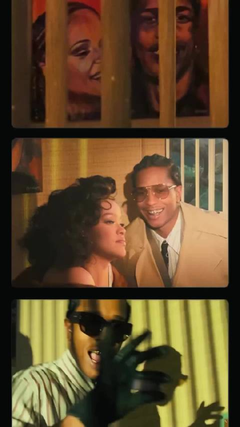 rihannaxasaprocky这个女人她拍了微电影