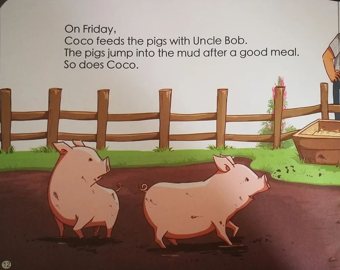 攀登英语分级阅读第三级 9 cocos week on the farm|可可|英语|小