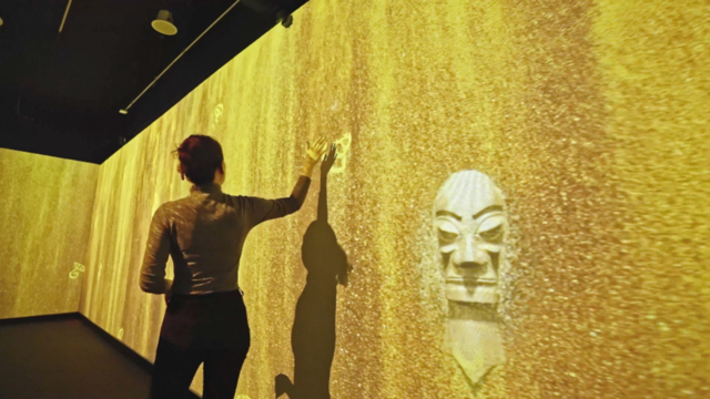 你好三星堆爱普生3lcd投影呈现瑰丽古蜀文明