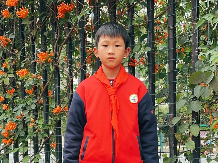 福州小学生杨忠杭被表扬了