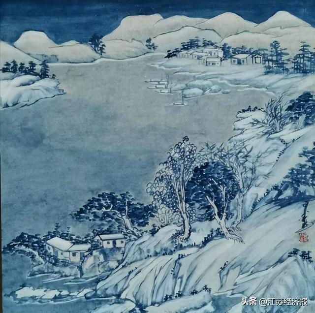 瑞雪飘香 大有龙年 ——著名书画家徐墨然教授雪景