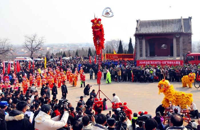 河南浚县古庙会图片