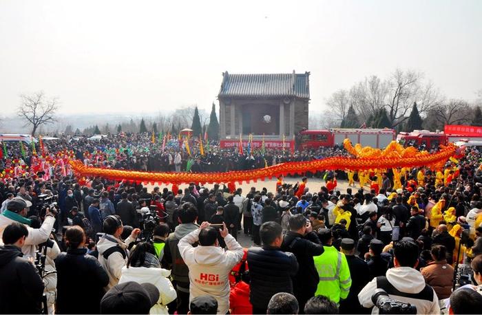 河南浚县古庙会图片