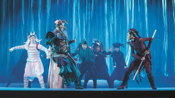             范祎琳饰演孙悟空          