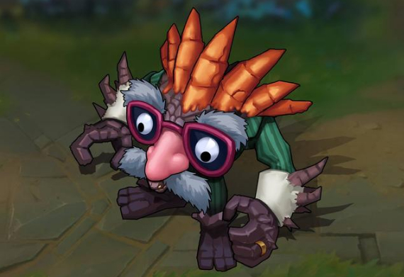 视频前半程无外乎是那些来自峡谷的光怪陆离,什么"石头人共享大脑"