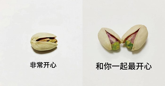 开心果表情包；图片来源：微博截图