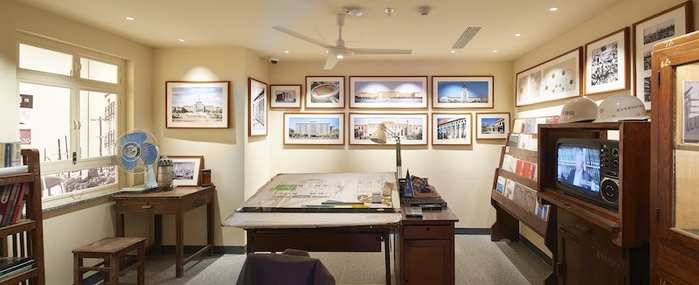 北京建院院史馆“水晶宫”