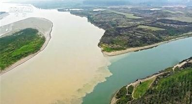 【水文地理】水体顶托作用,"泾渭分明" :两水交汇的风景|顶托|泾河