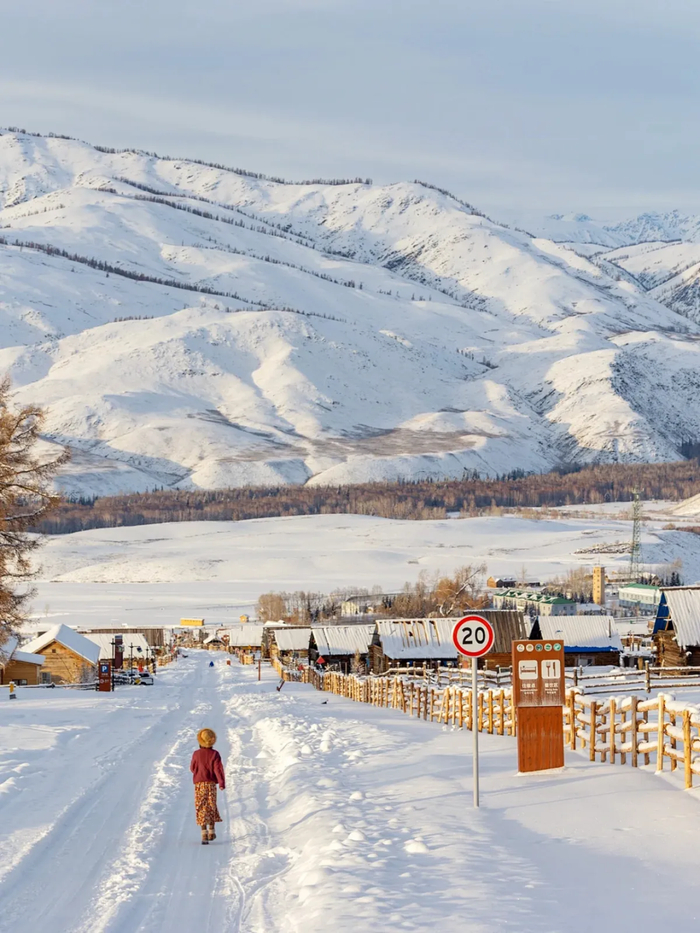 6酒店含早餐,用餐后前往【禾木吉克普林滑雪场】(含日场门票).
