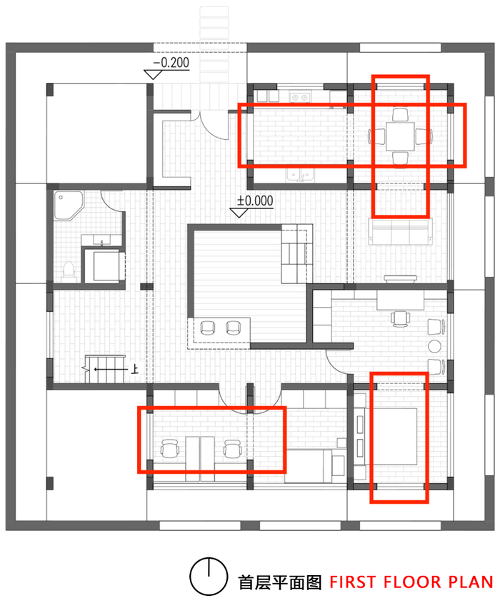 看看山建大学妹借鉴藤本壮介设计的住宅|场地|设计|建筑_新浪新闻