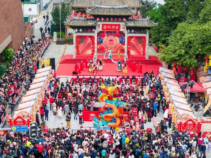 广州春节庙会图片