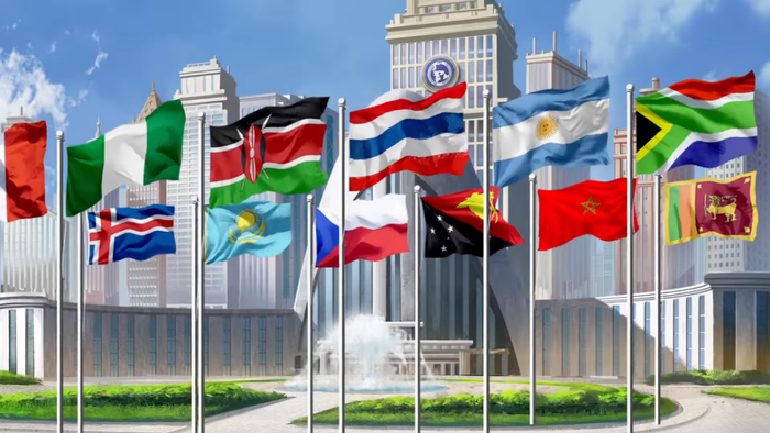 《文明6》的外交胜利结尾动画