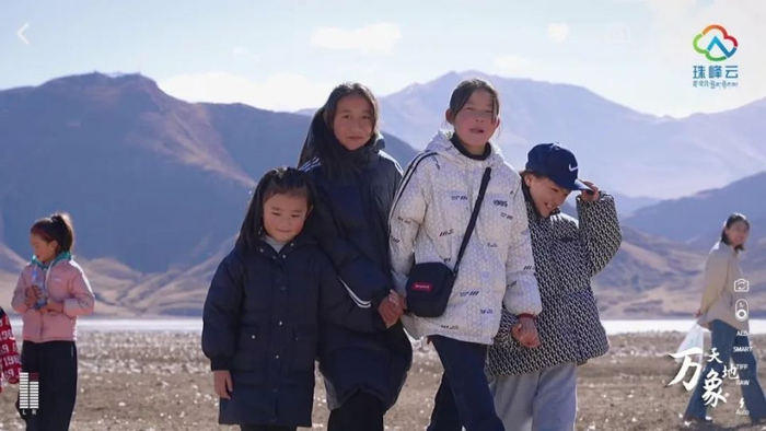 在拉萨市林周县江夏乡吉隆村有一个特别的"冬日儿童节",himahima隙马