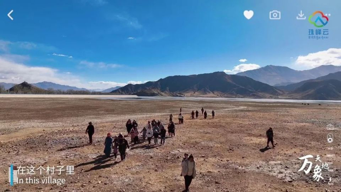 在拉萨市林周县江夏乡吉隆村有一个特别的"冬日儿童节",himahima隙马