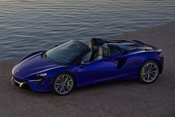 售价197万!「迈凯伦artura」首款敞篷版曝光,年中就交车了!