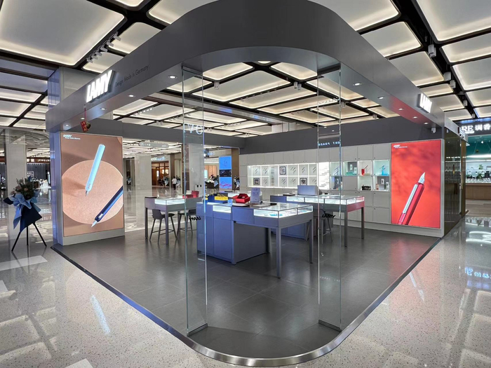 凌美海口店 图片来源：微博@LAMY凌美中国