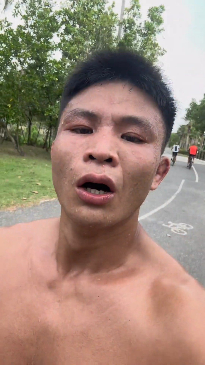 战狼胡勇yonghu10公里结束一周的恢复训练