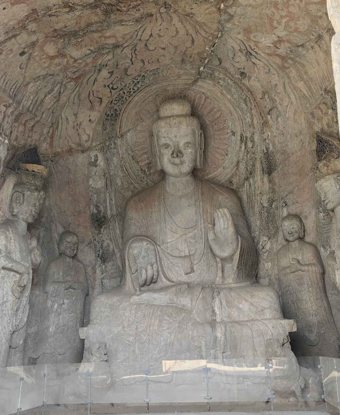 访龙门石窟,观大唐气象|访古|唐代|洛阳市_新浪新闻