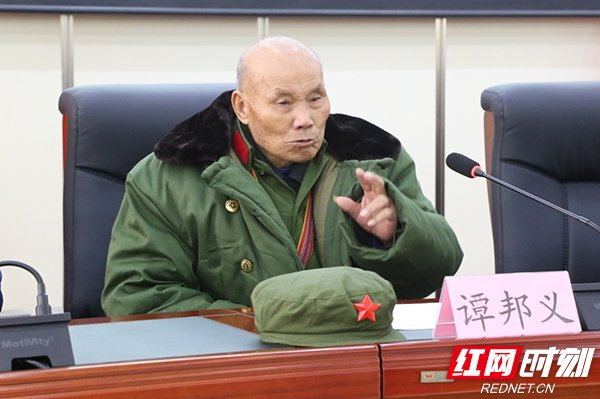 衡南县:九旬志愿军老战士主讲预定新兵役前教育"第一