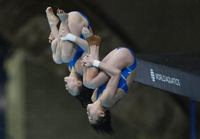 全红婵/陈芋汐发挥完美。