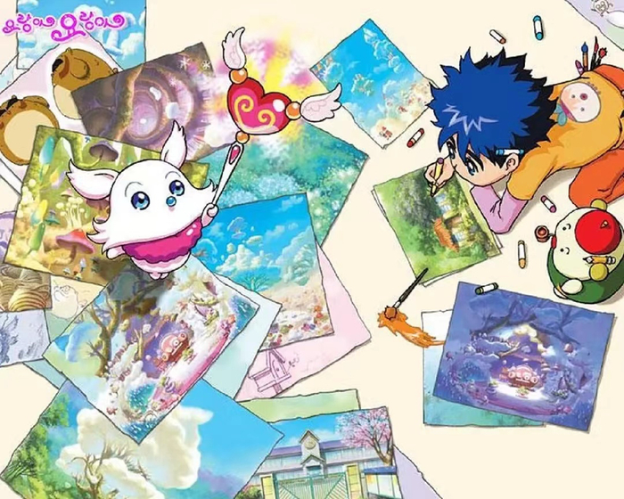 许多人的童年记忆,动画《瑶玲啊瑶玲》就是中韩合拍,而央视制作的