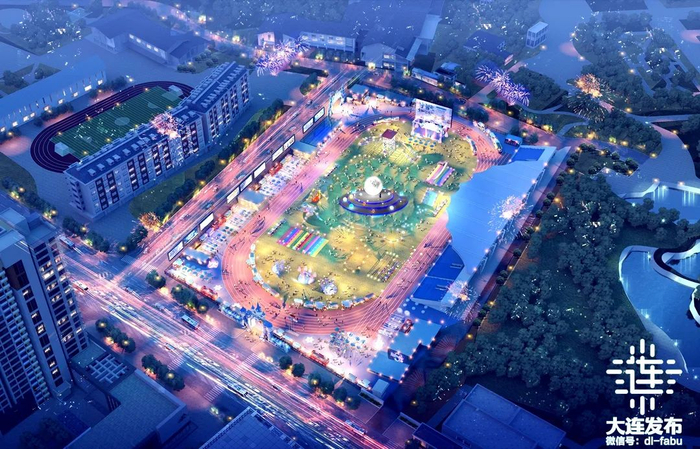 ▲大连五季雪世界乐园项目效果图