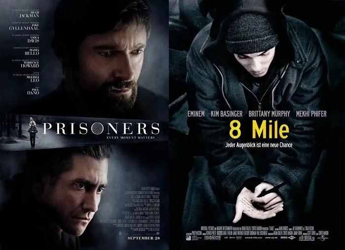 （《囚徒》《8英里》（图源：豆瓣）