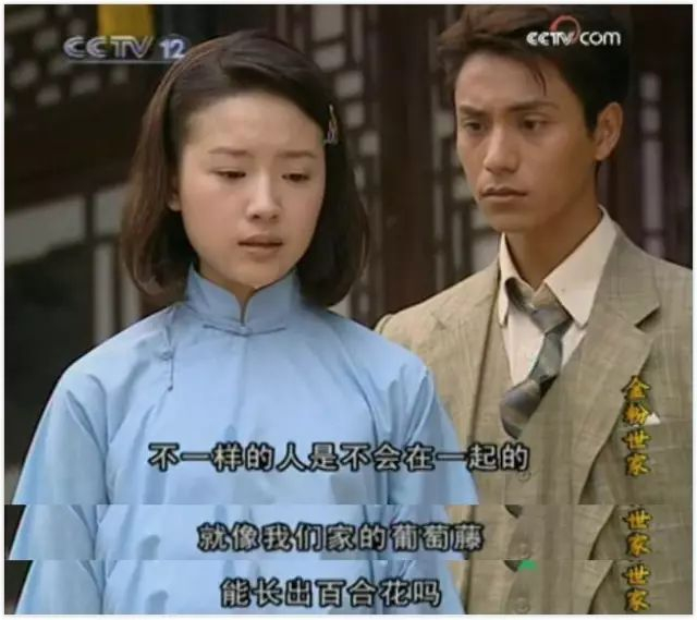 （图/《金粉世家》）