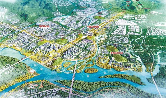 黄埔,增城两区联动建设广州东部中心|广州东部中心总体规划|广州市