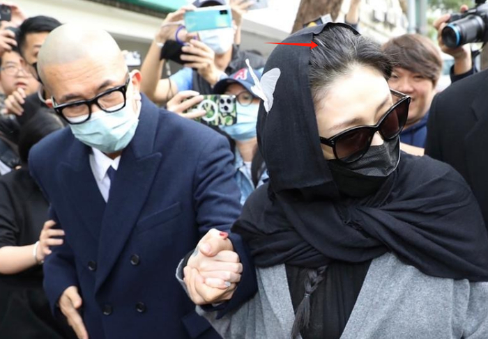 台媒紧急帮其修图,用围巾遮掩白头发引猜测|徐熙媛|白发|白头发_新浪