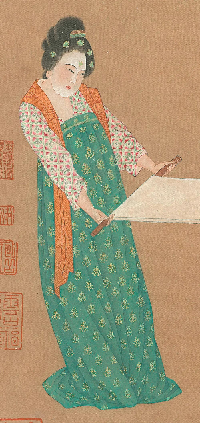 大唐风尚:《十眉图》在蜀中|唐代|大唐薛涛|唐朝_新浪新闻