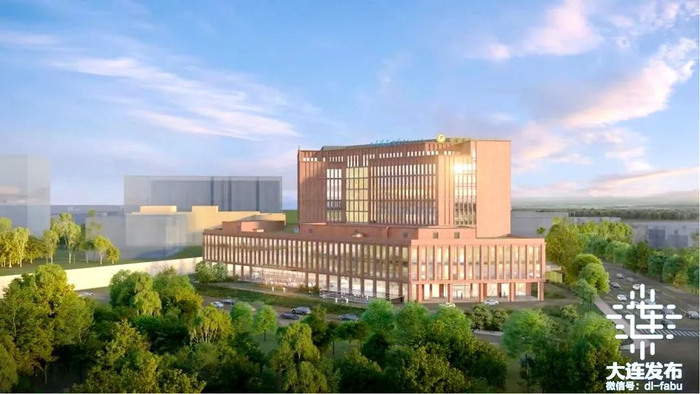 ▲大连市中心医院整体改造提升项目（一期）北院区综合楼项目效果图