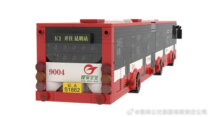 樱花节昆明公交全力护航市民出行游玩内附昆明k1路定制公交车模现场