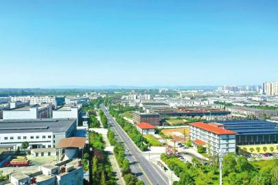远眺四川泸县经开区。 四川泸县经开区供图