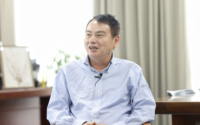 全国人大代表、中国科学院院士钱前。新京报记者 王贵彬 摄