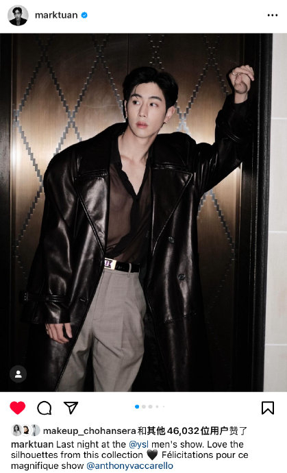 240306 @got7official @段宜恩 红色相机 更新: last night at