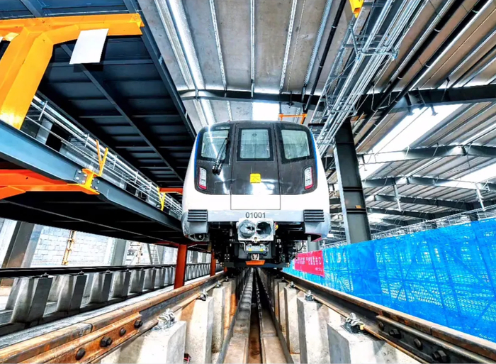 太原地铁一号线供电工程建设如火如荼!